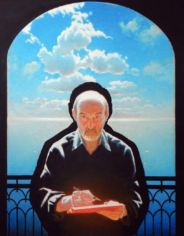 Эрик Булатов, Автопортрет, 2011