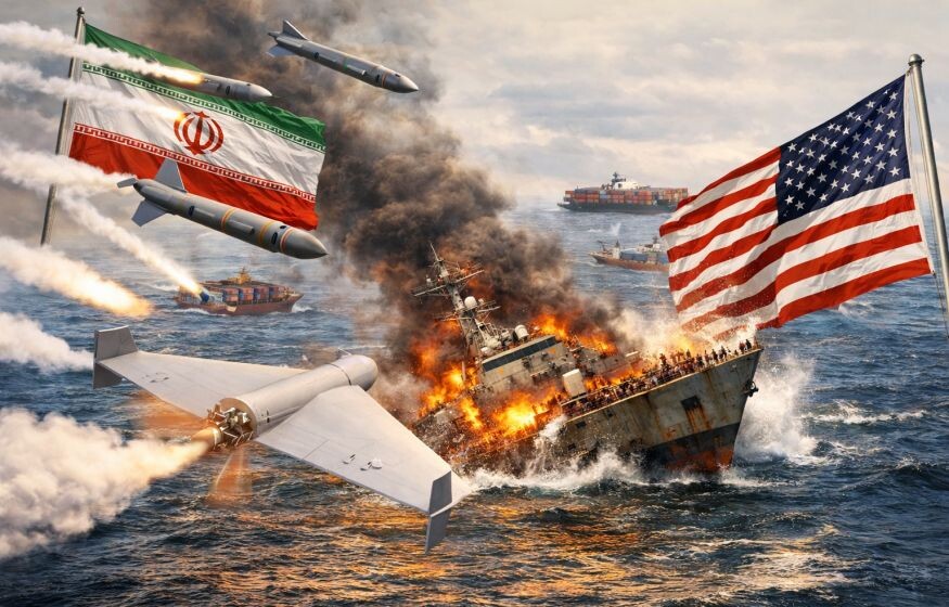    Вашингтон стал понимать, с кем связался: Иран разнёс неуязвимый самолёт и потомил ключевой эсминец США