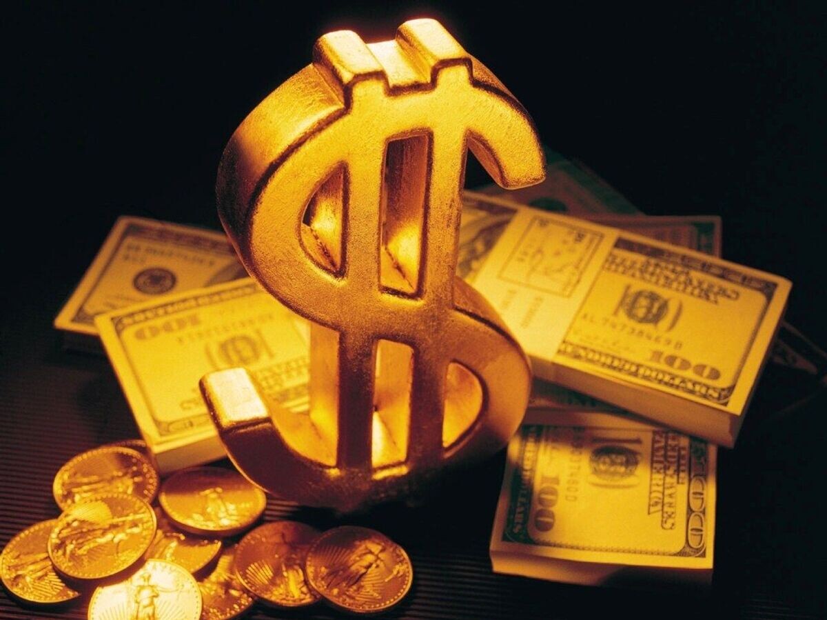    золотой доллар