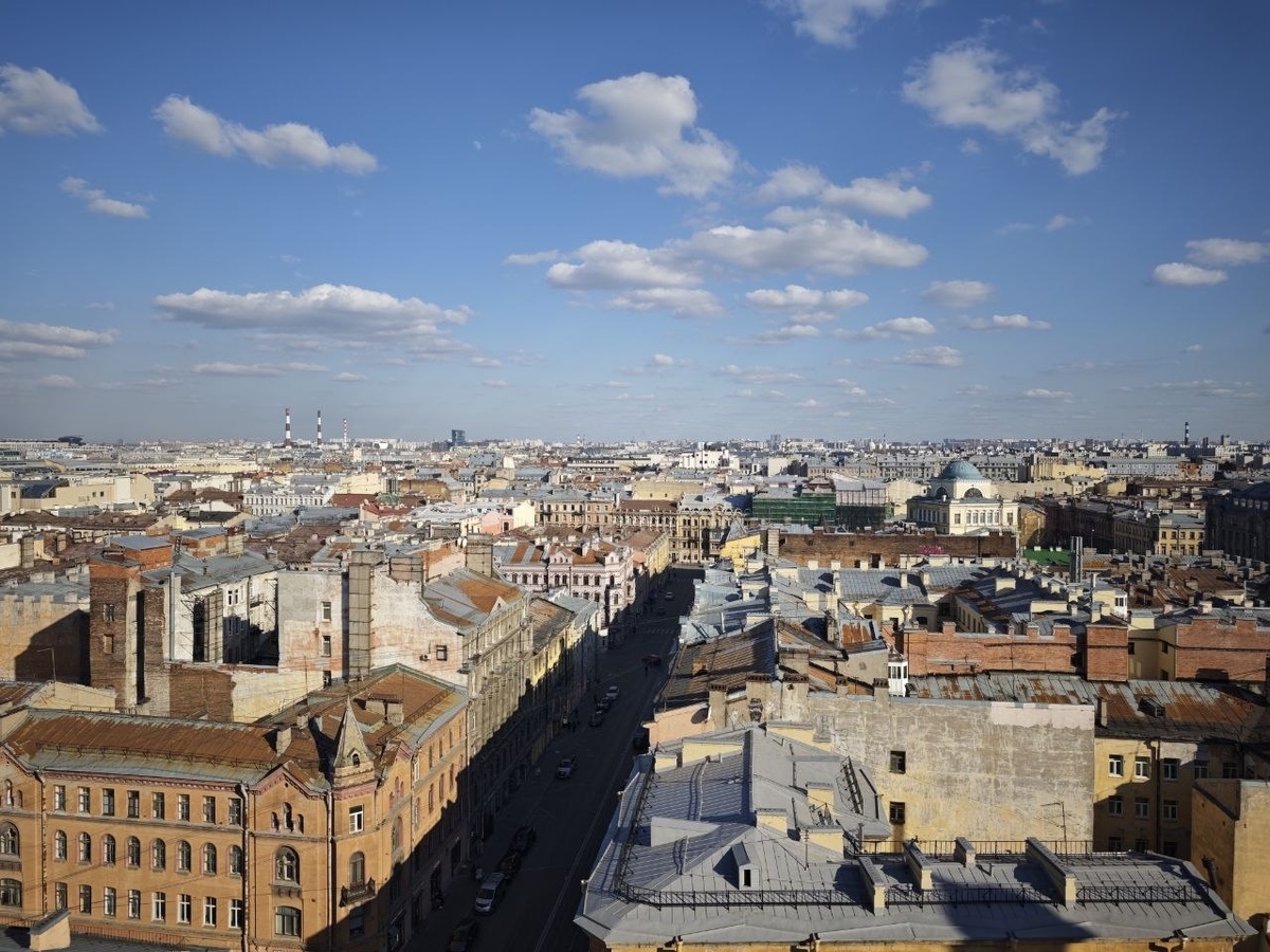 Вид с колокольни. Фото автора