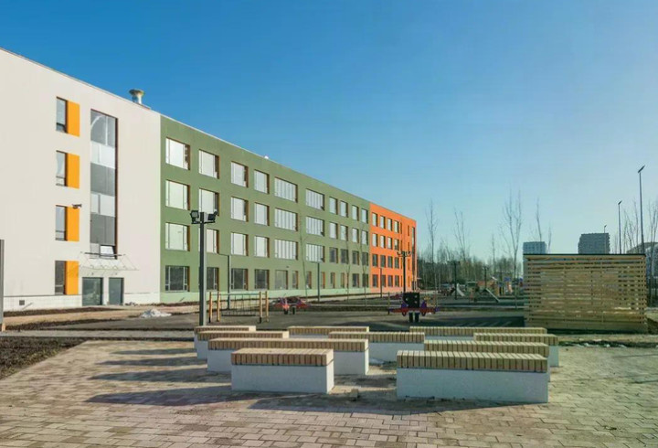 В Янино-1 открывают новую школу на 1100 мест