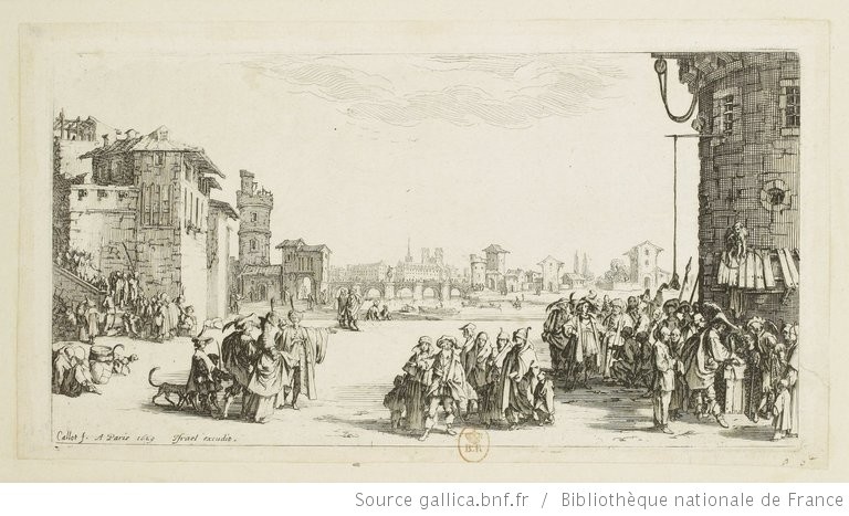    Жак Калло - «Рынок рабов», 2 состояние