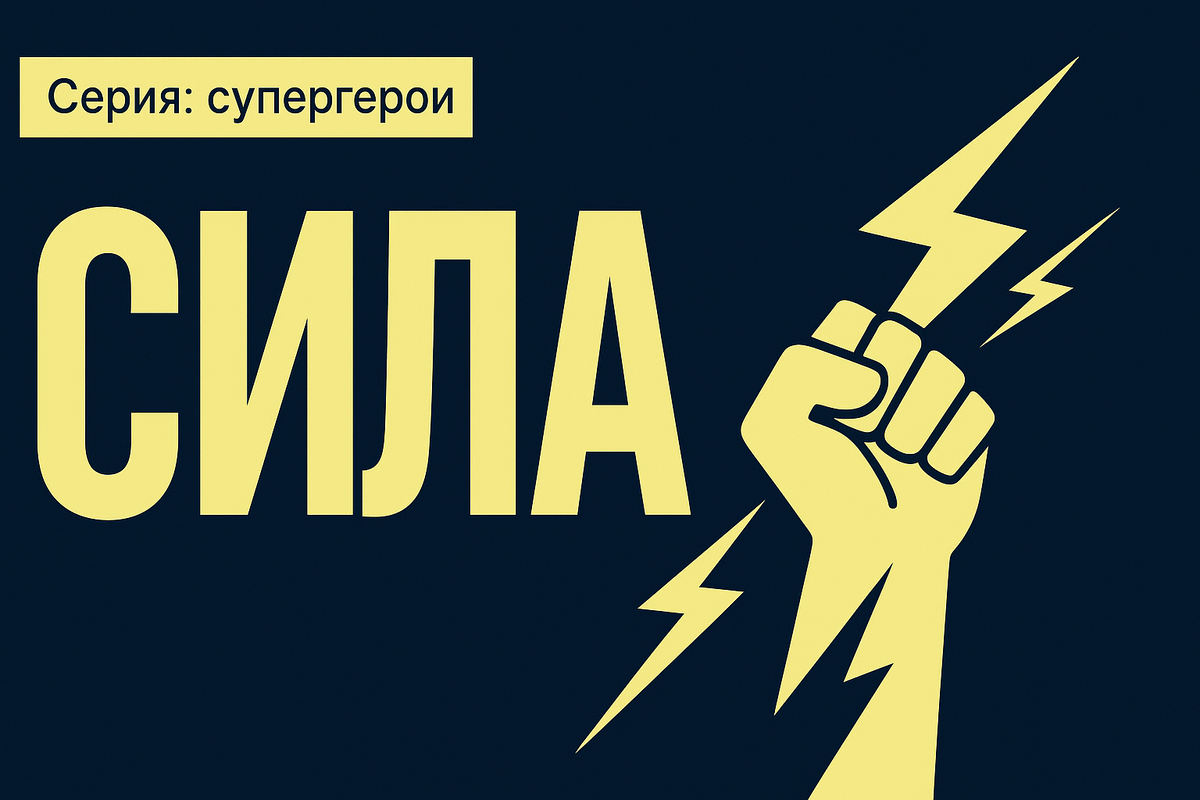 Каждый супергерой обладает своей суперсилой