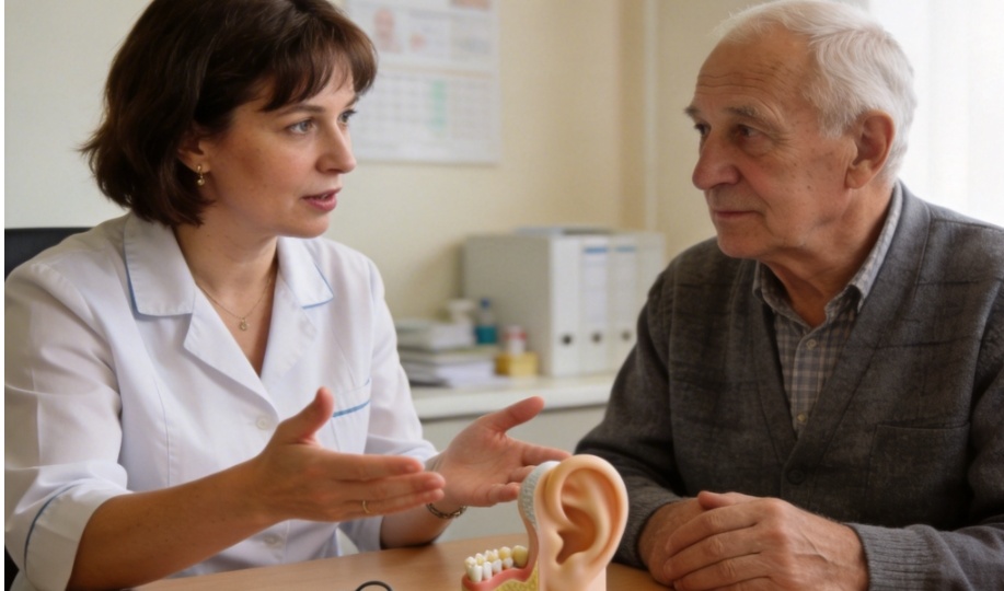 Шум в ушах после 50: почему звенит и когда это опасно