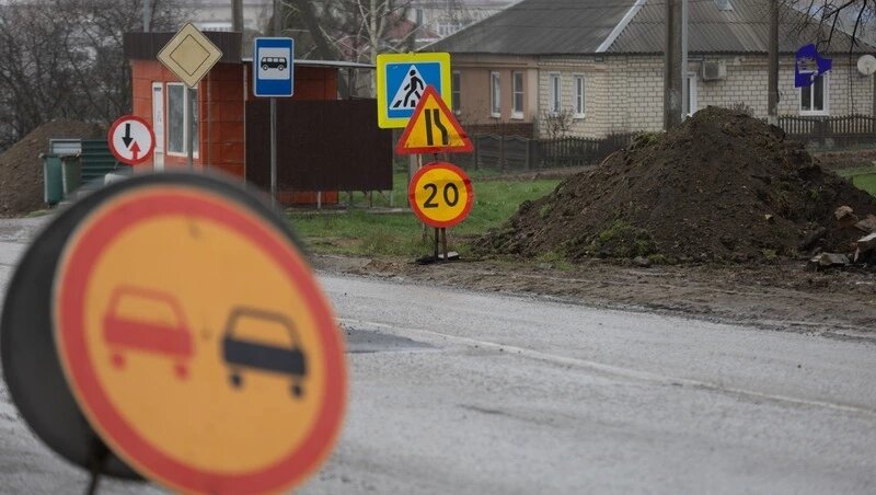    Благоустройство затрагивает дорогу местного значения Фото: Валерия Алтухова / / ИА «Победа26»