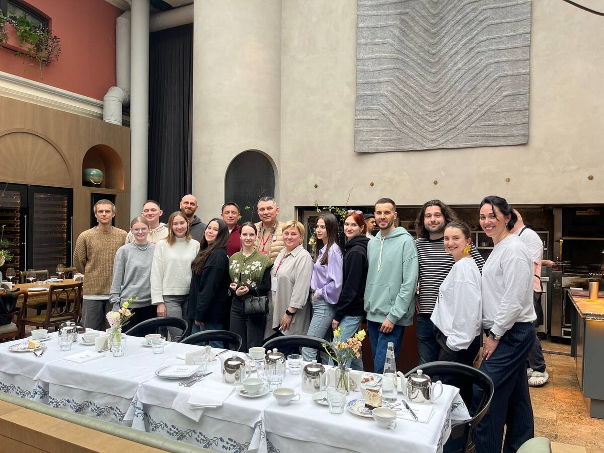 Участники Очного ресторанного интенсива в проекте Joli (Санкт-Петербург)