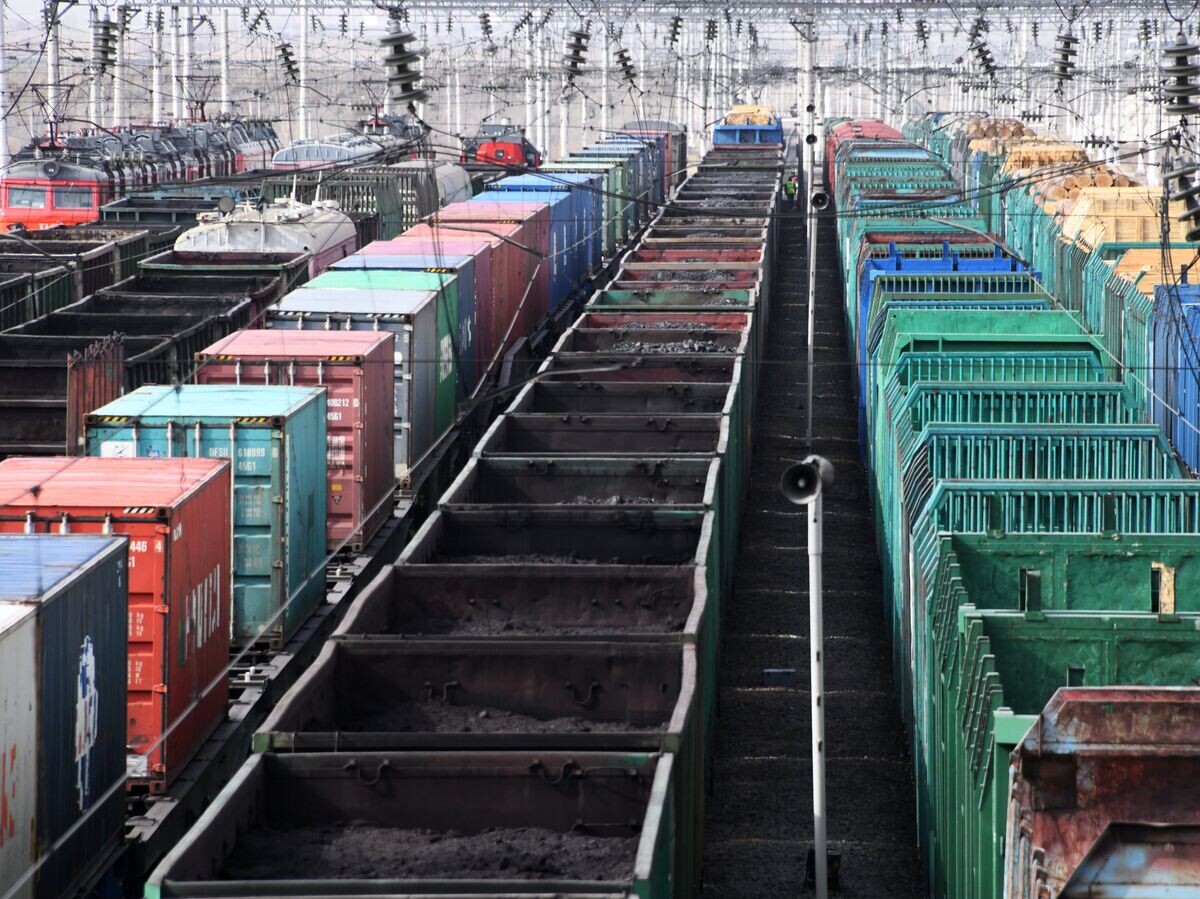    Товарные поезда© РИА Новости . Евгений Епанчинцев