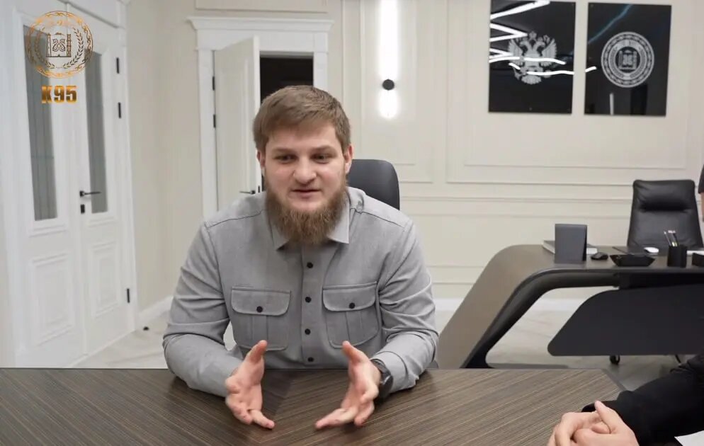    Ахмат Кадыров. Фото: скриншот из видео в телеграм-канале Ахмата Кадырова