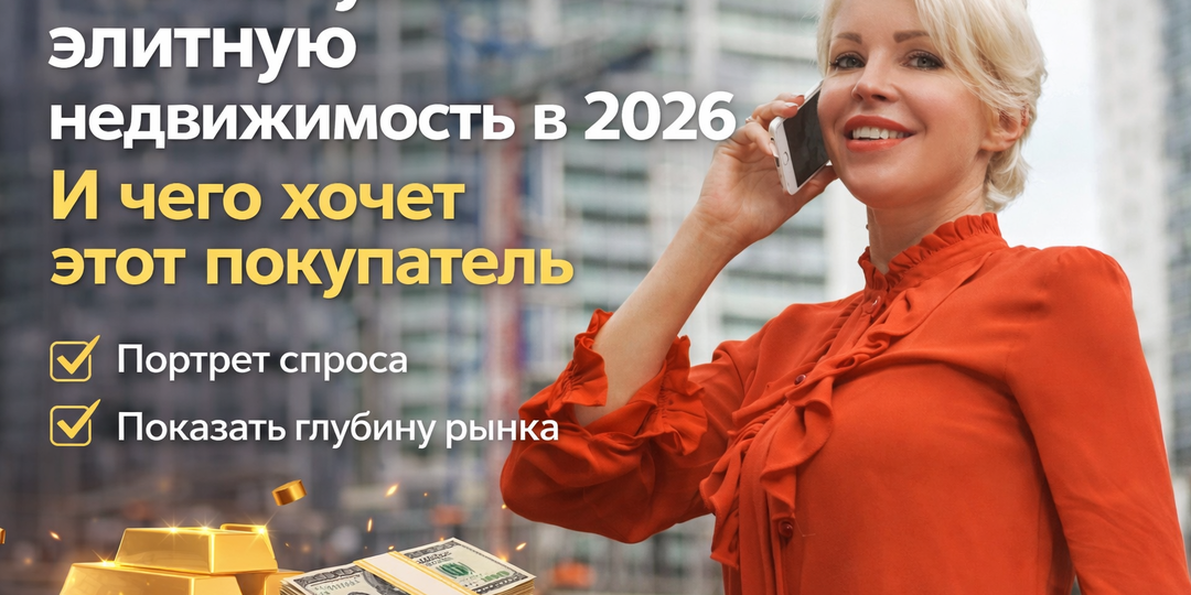 Кто покупает элитную недвижимость в 2026 году — и чего хочет этот покупатель
