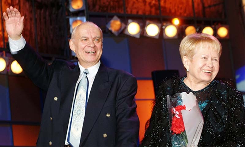 Николай Добронравов и Александра Пахмутова