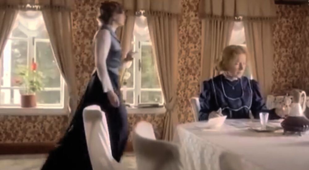 Ирина Бразговка в сериале "Угрюм-река"