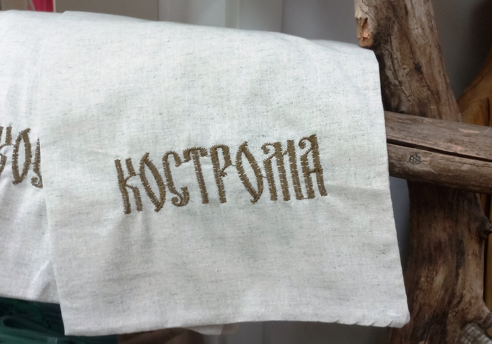 Полотенце из льна