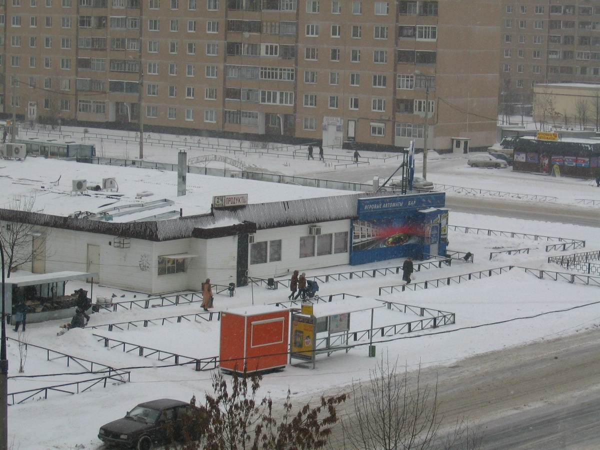 Зимнее Новопеределкино в 1990-х. Фото: А,Буров.