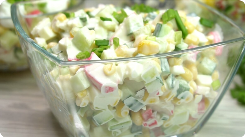 Салат «Ходовой» на каждый день, бьет рекорды по скорости приготовления...