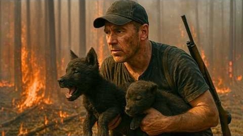 Богатый мажор приехал чтобы поохотится, но увидел маленьких волчат. И все изменилось на 360 градусов