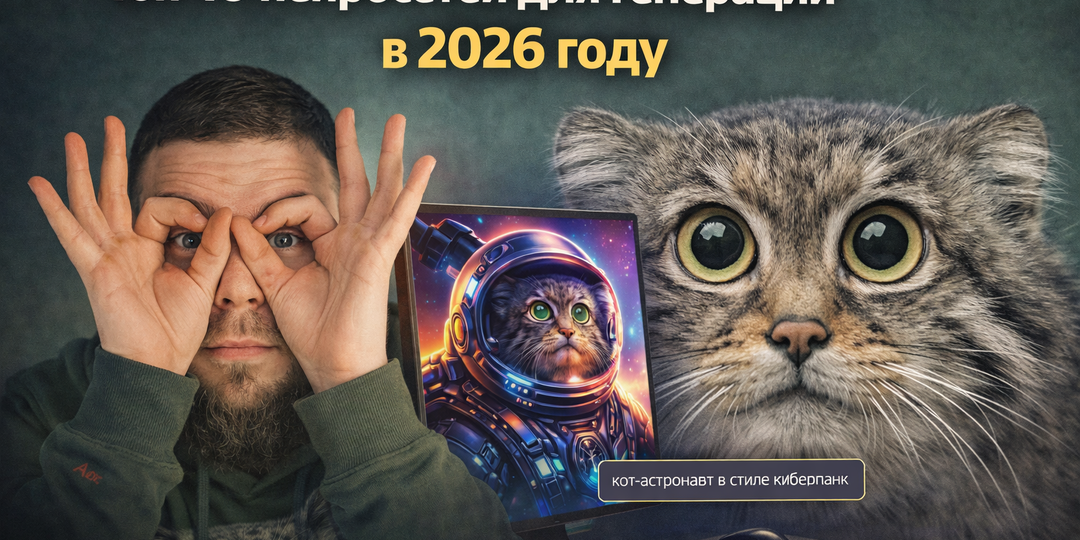 🎨 Топ-10 нейросетей для генерации изображений в 2026 году