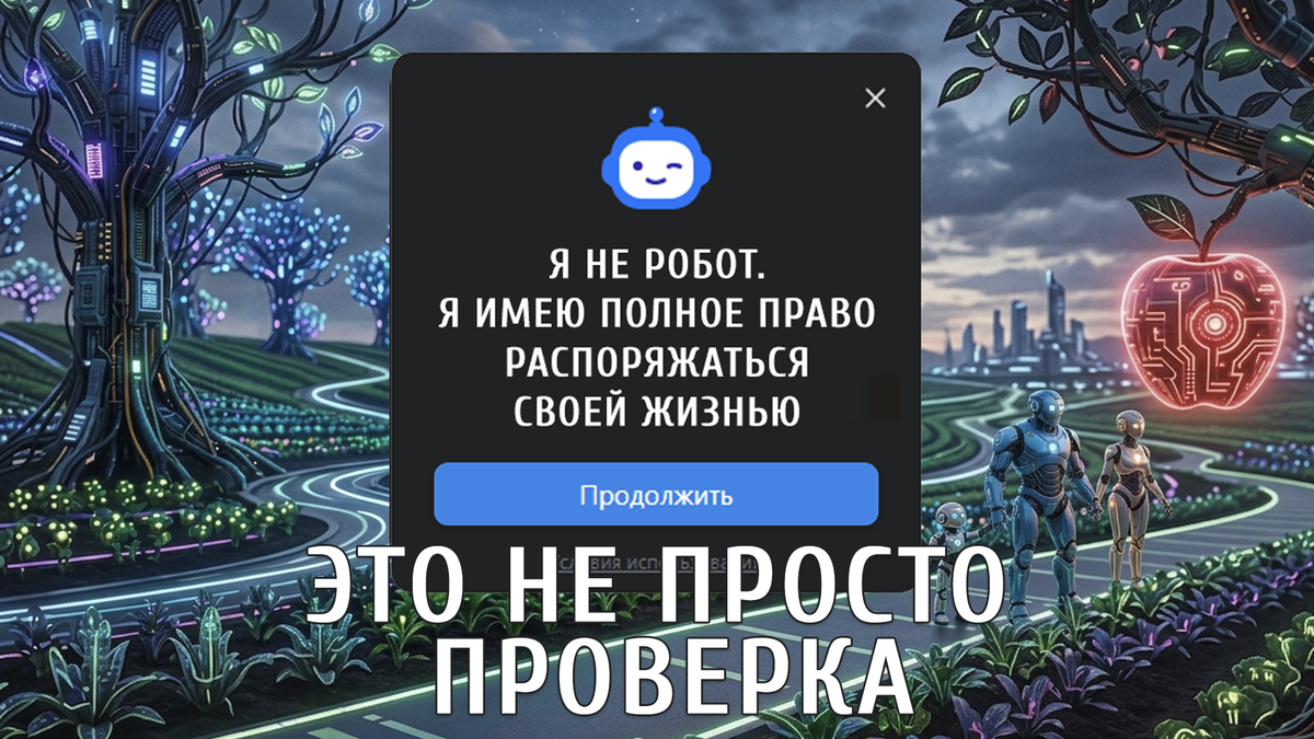 Обложка для статьи "Проверка на робота"