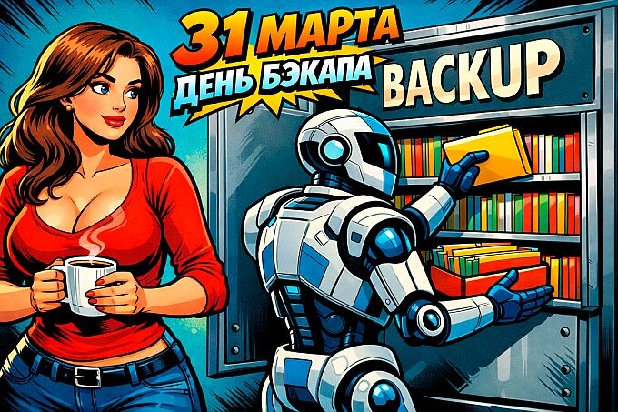 31 марта – Международный день бэкапа! podarokplus.ru