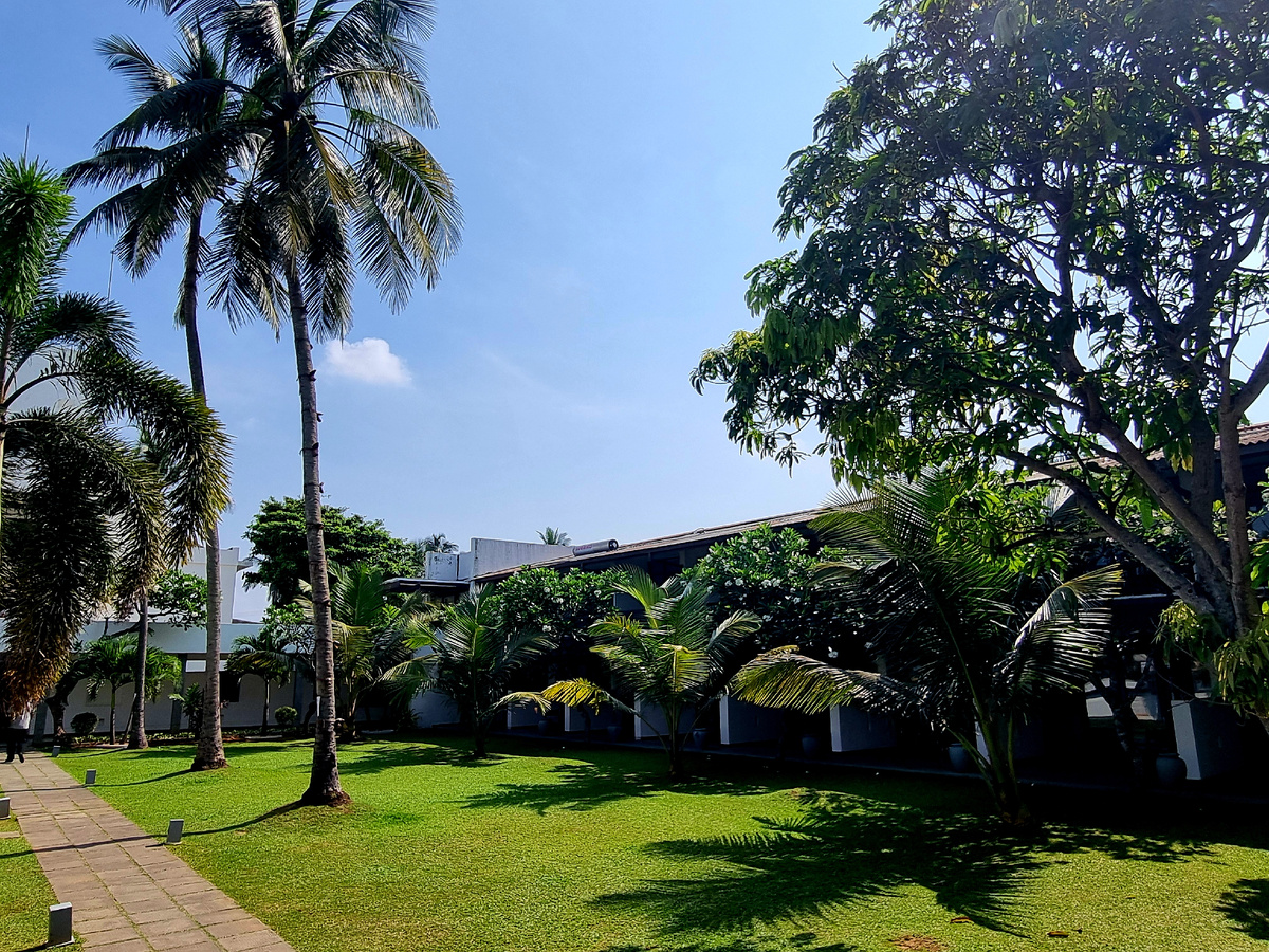 Негомбо. Отель Golden Sand. Фото автора статьи.