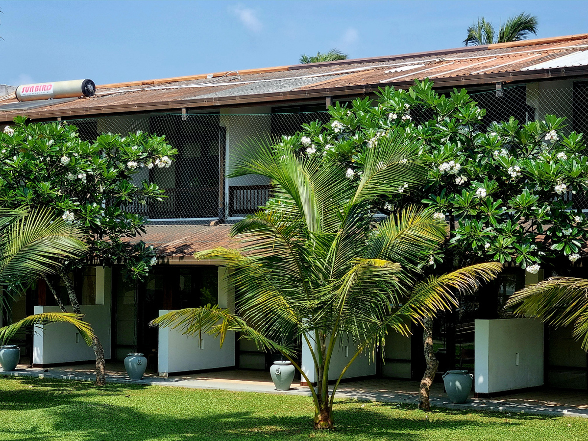 Негомбо. Отель Golden Sand. Фото автора статьи.