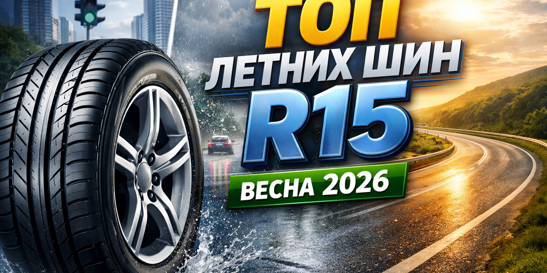 ТОП-10 лучших летних шин R15 2026 года: рейтинг летней резины для российских дорог