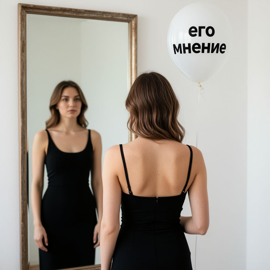 Ты перестанешь ориентироваться на его мнение