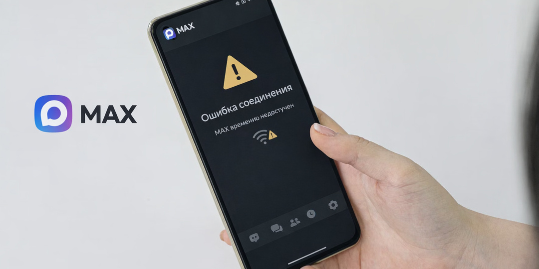 Мессенджер MAX дал сбой — россияне не могли им пользоваться