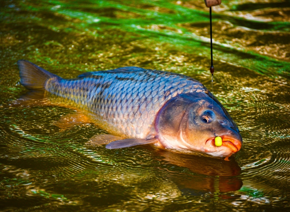 Карп - большой любитель бойлов