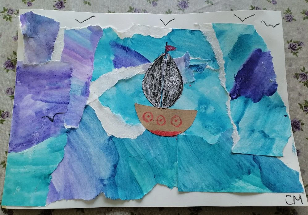 рисунок сына 