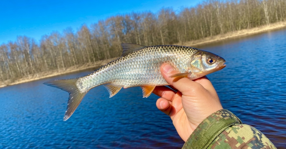 Плотва весной очень капризна