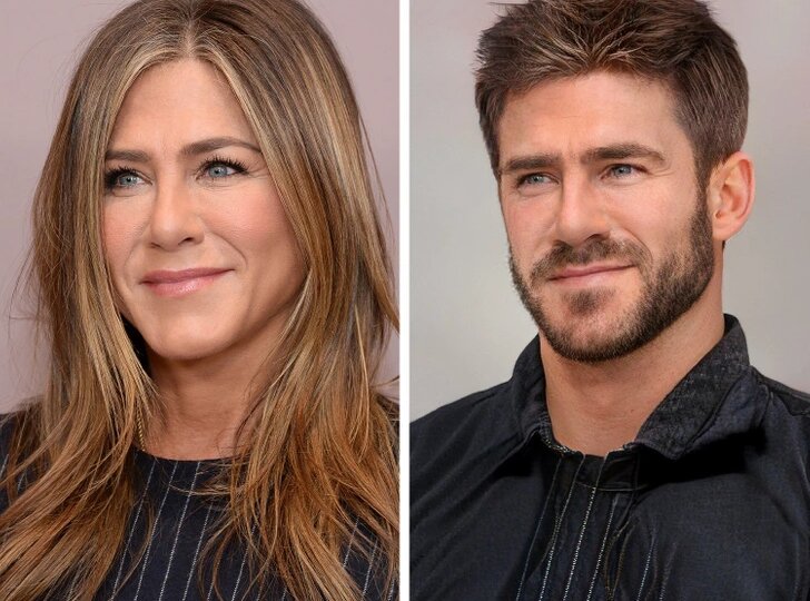 Как бы могли выглядеть 14 известных актрис, если бы они родились мужчинами