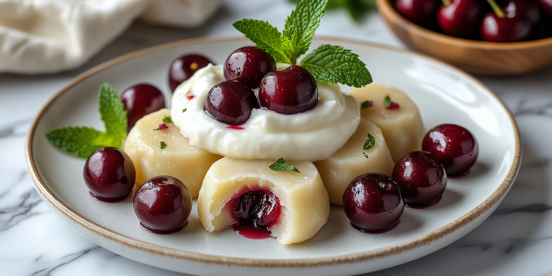 Ленивые вареники с вишнёй: рецепт для правильного питания, который спасает утра