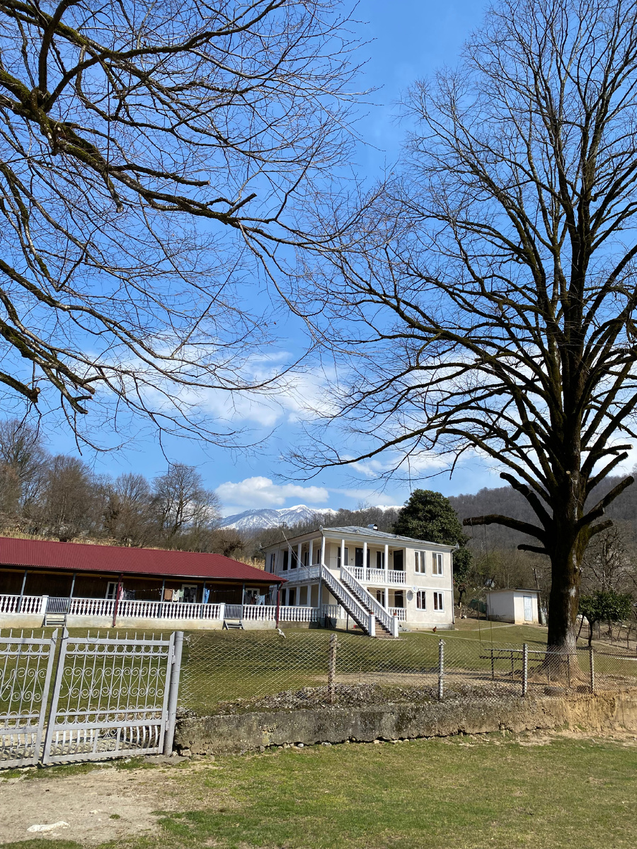 Такие дома в горах, с большим участком