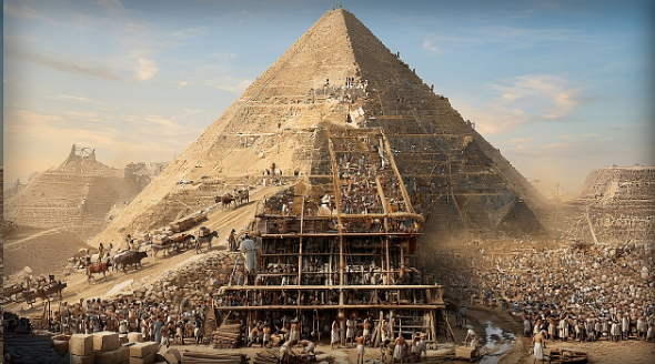 Ученые выяснили, как были построены пирамиды?