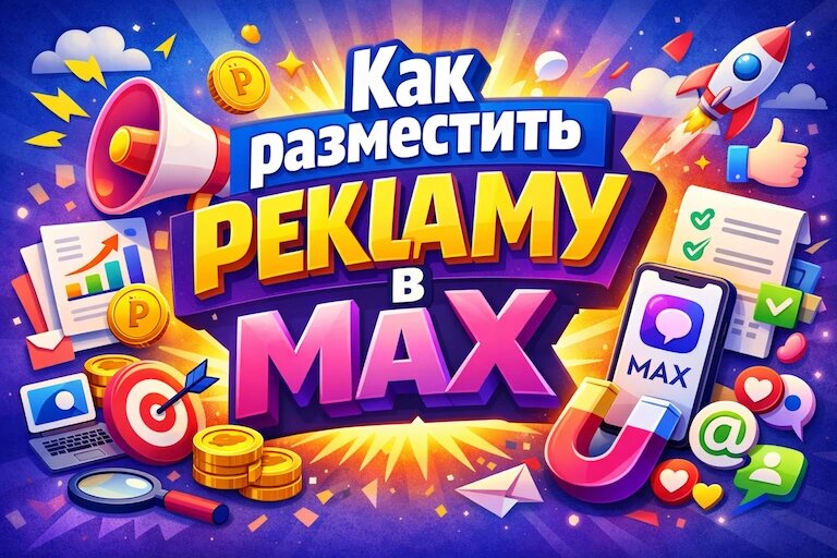 Как разместить рекламу в Макс, пошаговая инструкция для бизнеса