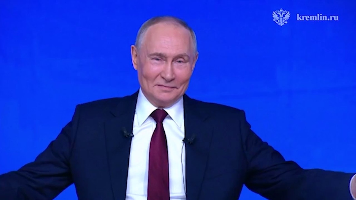    Владимир Путин, скриншот видео