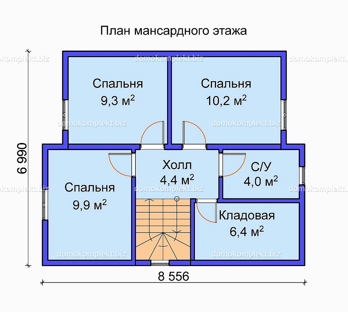 Планировка 2-го этажа