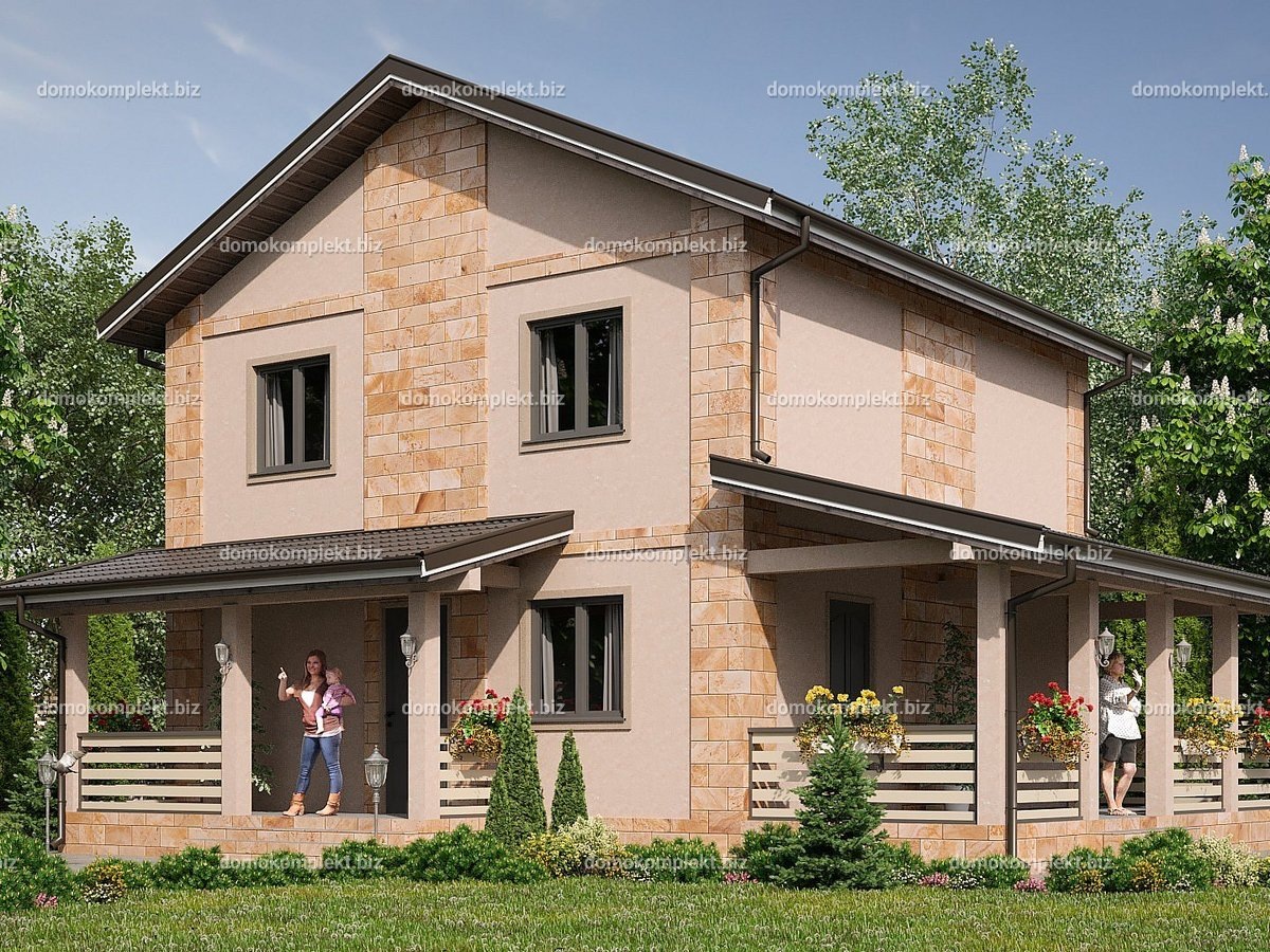 Молодые и активные строят дома из СИП-панелей