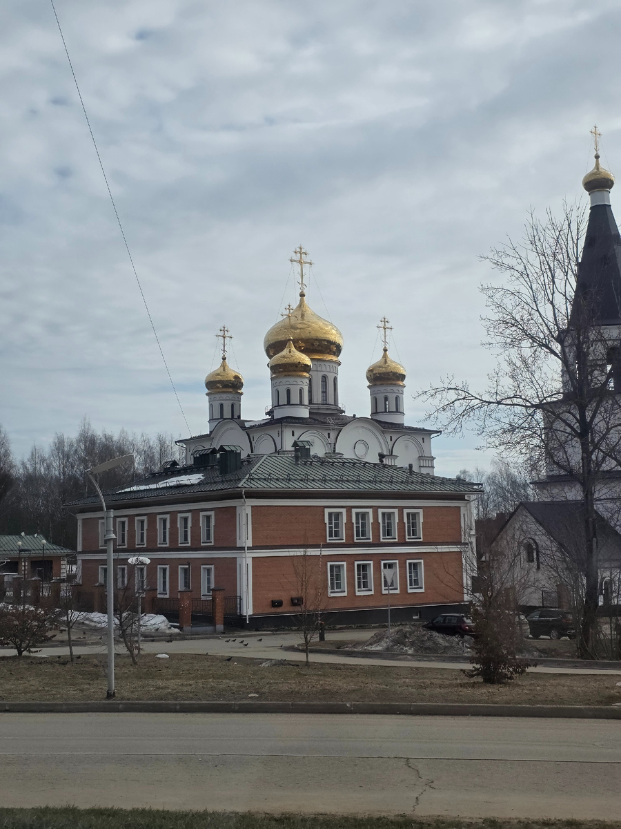 По дороге в поликлинику Собор Афанасия и Феодосия Череповецких