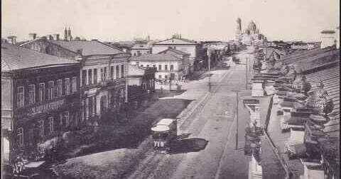 По Соборной ходила конка. Фото из открытых источников в интернете
