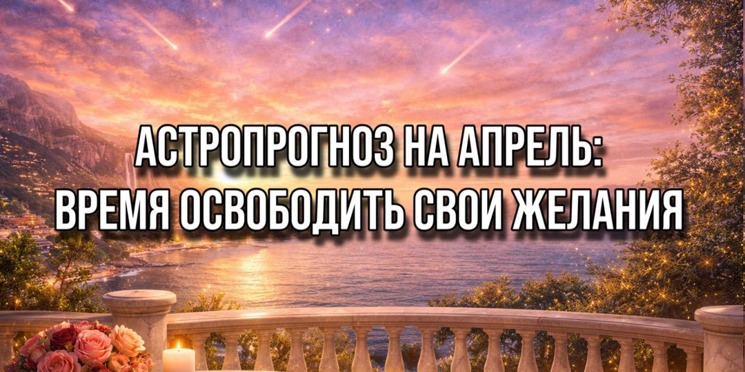 Астропрогноз на апрель: время освободить свои желания