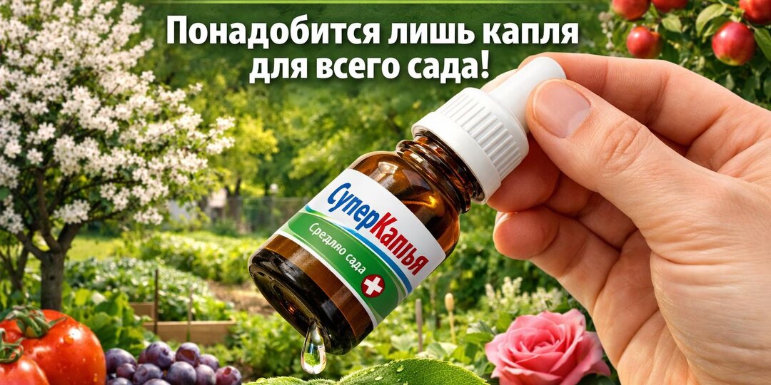 Вместо купороса и мочевины - это аптечное средство. Понадобится лишь капля для всего сада!