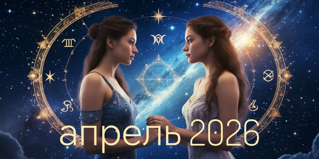 Гороскоп на апрель 2026 для женщины-Близнецы: вихрь социальной активности, важные знакомства и искусство говорить «стоп»