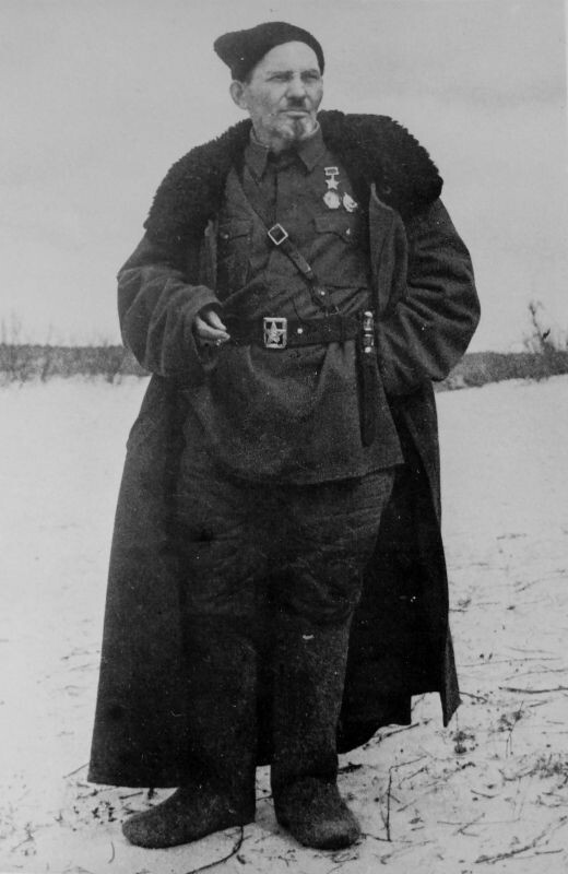 Командир Сумского партизанского соединения С.А. Ковпак. Автор: Яков Давидзон