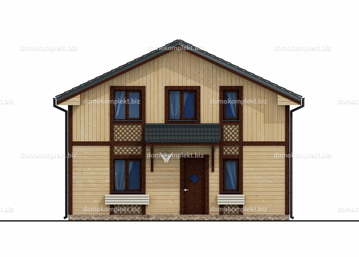 От проекта до реального дома может отделять всего месяц