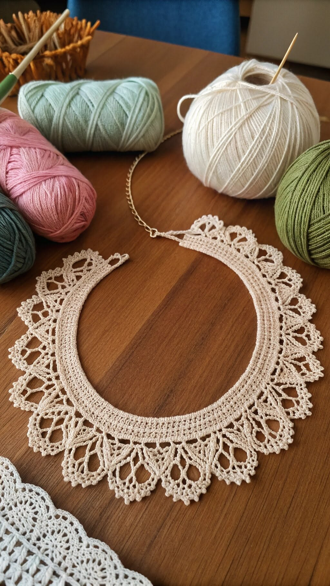 воротничок крючком