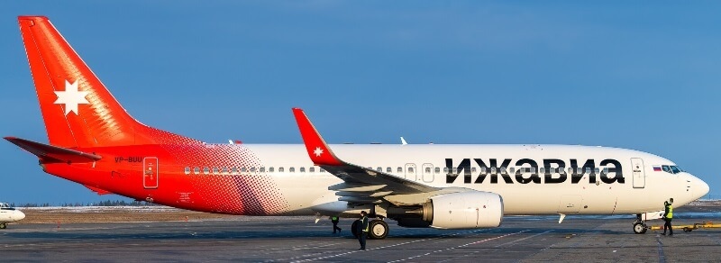 Boeing 737-800 авиакомпании «Ижавиа»