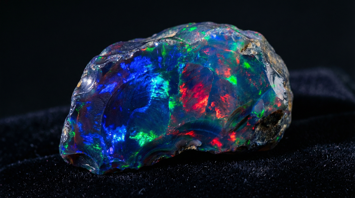 Опал — камень-хамелеон. При каждом повороте он играет новыми цветами