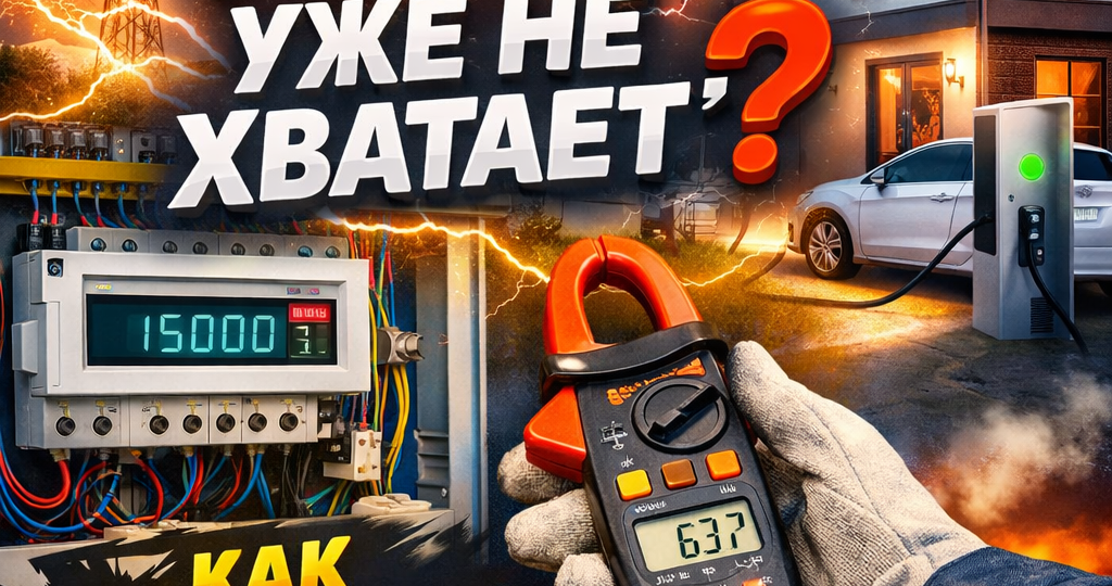 Как увеличить выделенную мощность, если 15 кВт уже не хватает