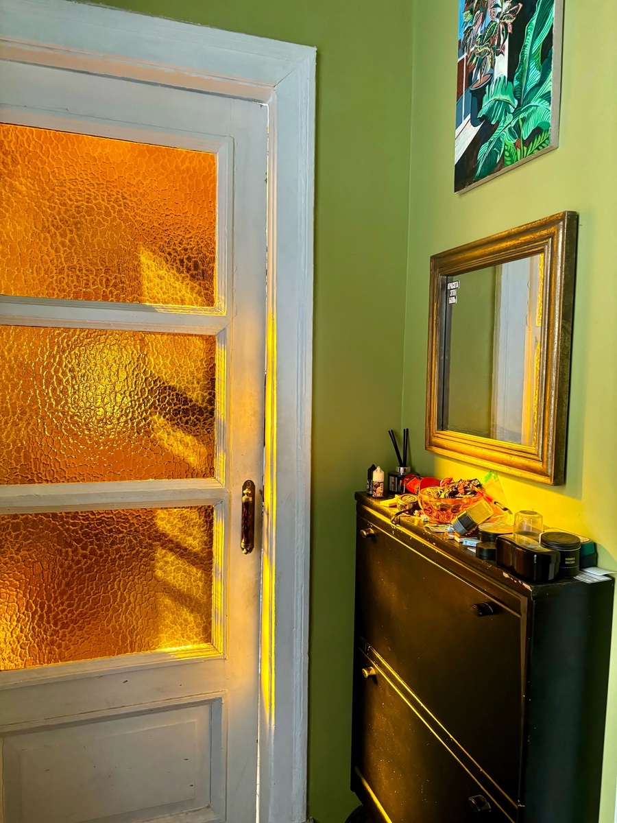 Солнце в квартире дочки. 